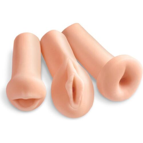 Masturbátor EXTREME TOYZ ALL 3 HOLES KIT három lyukkal