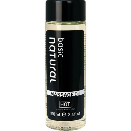 Masszázsolaj HOT BASIC 100 ML természetes illattal