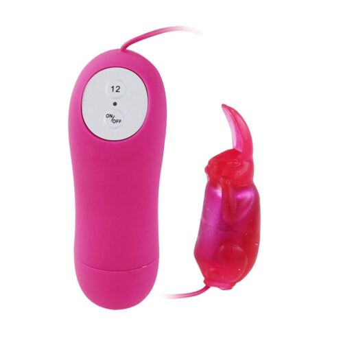Mini vibrátor BAILE STIMULATING CUTE SECRET BUNNY 12 sebességgel