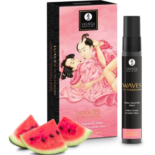 Szájra alkalmazható spray SHUNGA vímelő görögdinnye ízű