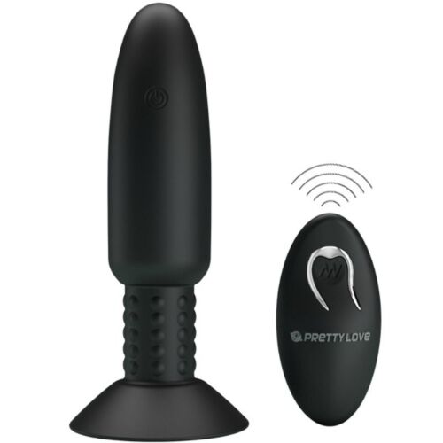 Vibrátor Plug Pretty Love Bottom rotációval és vibrációval