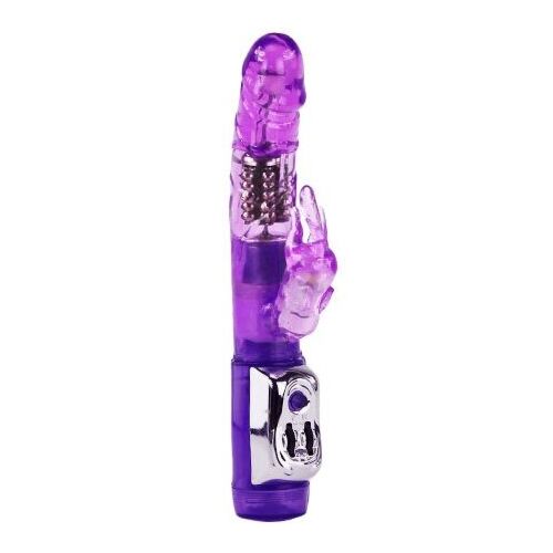 Rabbit vibrátor BAILE ROTATIONS Super Sex Rabbit domború tengelyel