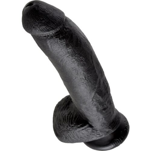 Dildo KING COCK 22.9 CM | Részletes kidolgozás és reális érzés