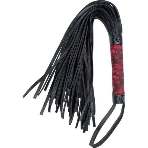 BDSM ostor CALEXOTICS Scandal Black Whip elegáns kivitelben
