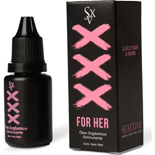 Olaj SEXITIVE XXX For Her érzékenyítéshez