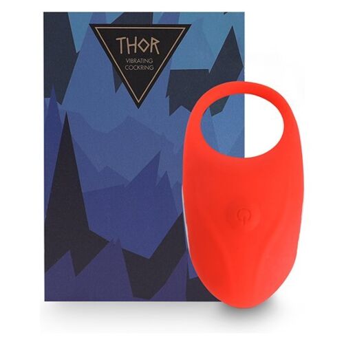 Feelztoys - Thor piros vibráló gyűrű