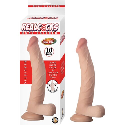 Dildo Nasstoys RealCocks 10 Inch Hajlékony