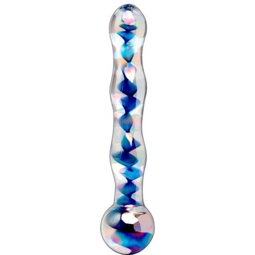 Üveg masszírozó ICICLES N. 8 – Elegáns dizájn és hőmérséklet szabályozás