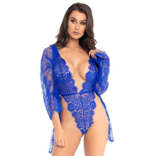 Leg Avenue teddy és köntös szett