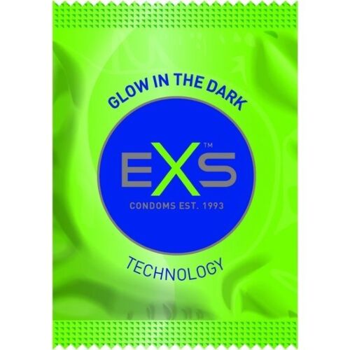 Preservatív Exs Glow 100?s Sötétben izzó