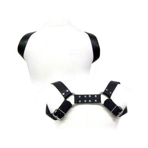 Férfi Hám LEATHER BODY - Állítható Pántokkal