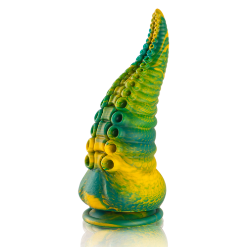 Dildo EPIC CETUS ZÖLD TENTÁK | Nagy méret és erőteljes élvezet
