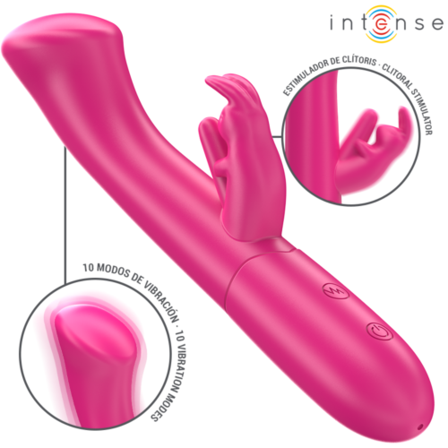 Rabbit vibrátor INTENSE JULIETA 10 vibrációs móddal