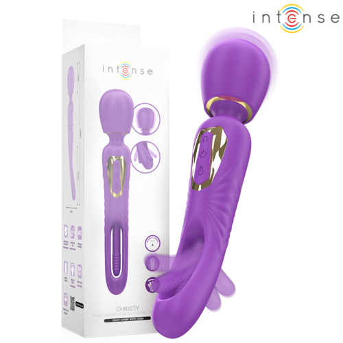 Vibrátor INTENSE HIGH TECH Christy – erőteljes rezgések és izgató nyelv