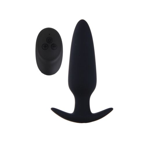 Vibráló dugó S Pleasures Premium Line Apache Black távirányítóval