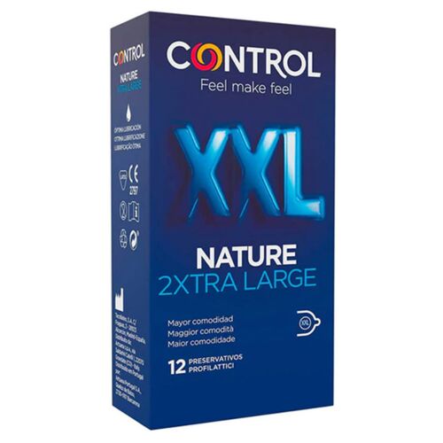 Preservatív Control Nature XXL - Szélesebb és hosszabb