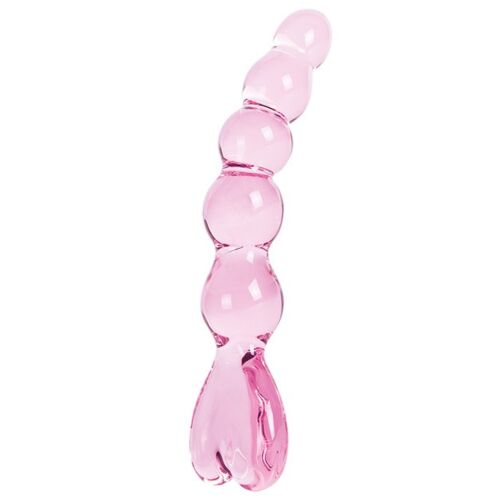 Dildó S Pleasures Crystal APHRODITE fokozatos átmérővel