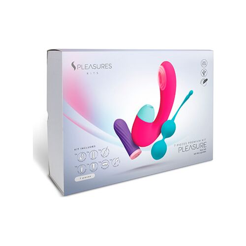 Erotikus szett Pack Pleasures Kits Kényelem és sokoldalúság