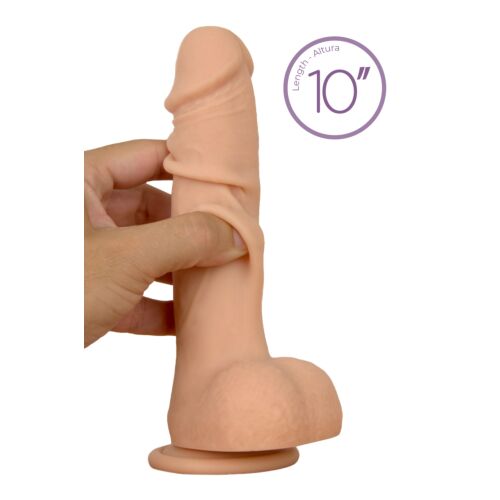 Dildó S Pleasures Realistic RICARDO 10" hiperrealisztikus kialakítású