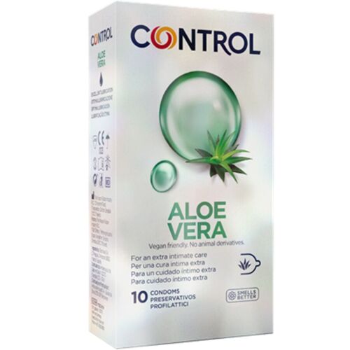 Kondom Aloe Vera 10 db - Control