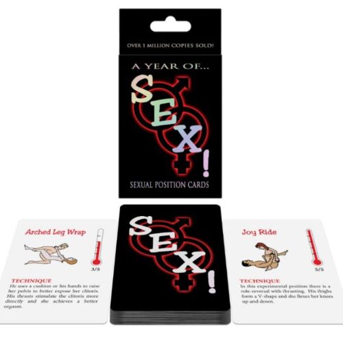 Játék KHEPER GAMES - SEXUAL POSITION CARDS A YEAR OF...SEX