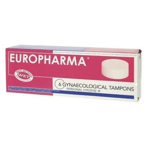 Tampon EUROPHARMA Action 6 db | Kényelmes és diszkrét
