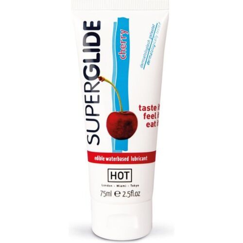 Kenőanyag HOT Superglide ehető cseresznye ízű 75 ml