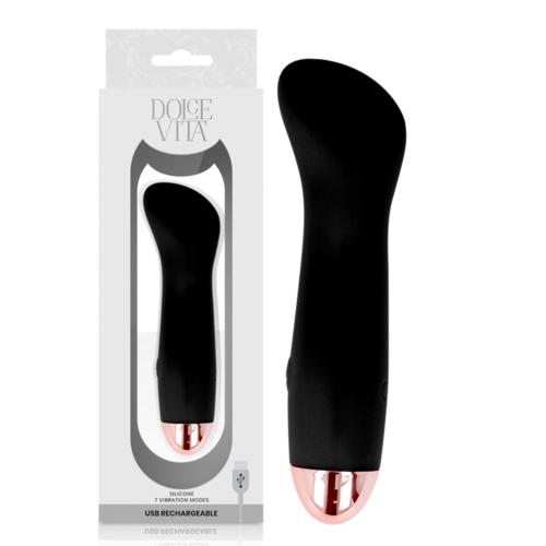Vibrátor DOLCE VITA RECHARGEABLE VIBRATOR ONE 7 sebességgel