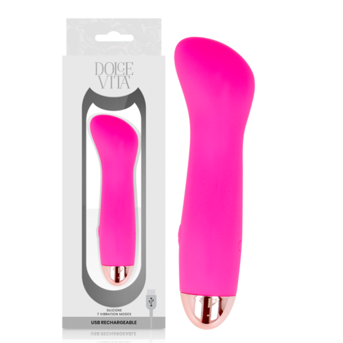 Vibrátor DOLCE VITA ONE PINK 7 SEBESSÉG