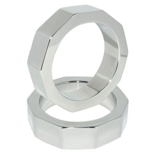 BDSM fém péniszgyűrű METAL HARD 45 MM