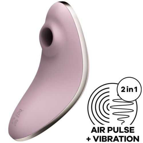 Vibrátor SATISFYER VULVA LOVER 1 légimpulzusos stimuláló