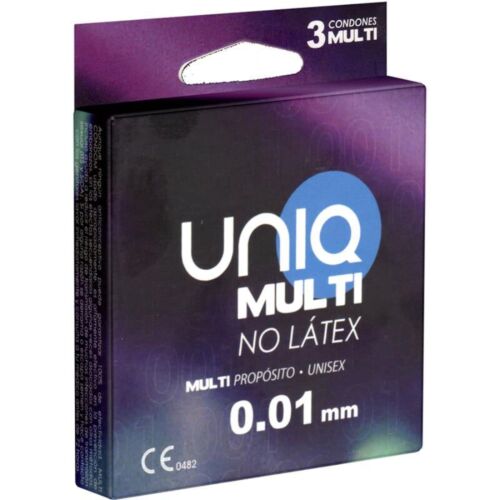 Preservatív UNIQ MULTI - Latexmentes és extrém vékony