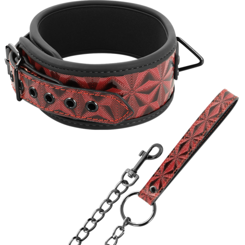 Bondage Nyakörv BEGME RED EDITION Neoprén Béléssel