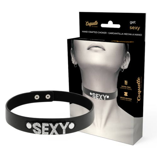 Bondage kiegészítő COQUETTE ACCESSORIES Coquette Chic Desire nyakörv