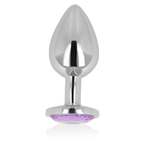 BDSM Anal Plug OHMAMA - 8 cm nehéz anál dugó kristálylal