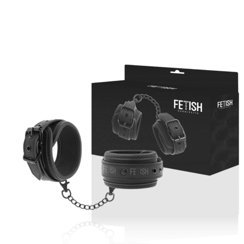 Kézi bilincs FETISH SUBMISSIVE vegán bőrrel