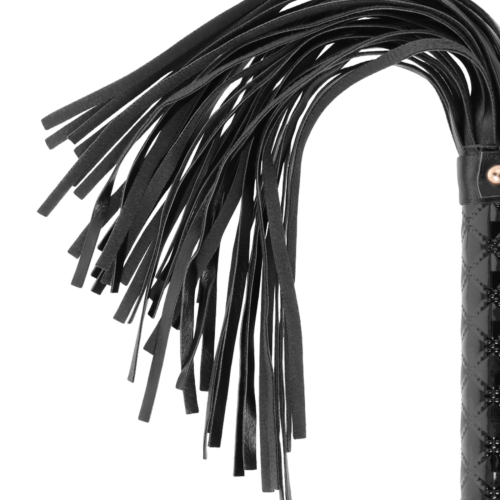 BDSM ostor BEGME BLACK EDITION vegán bőr