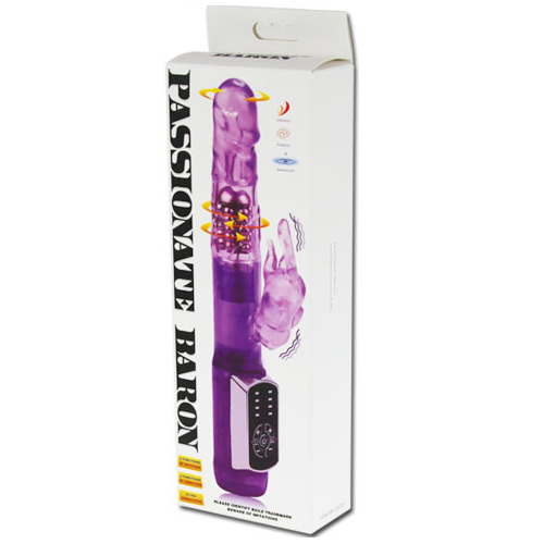 Rabbit vibrátor BAILE ROTATIONS BAILE - US RABBIT PASSION BARON 4 vibrációs móddal