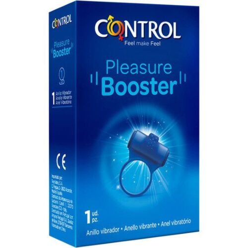 Péniszgyűrű CONTROL TOYS Pleasure Booster vibráló gyűrű