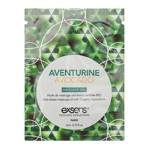 Masszázsolaj Exsens Aventurine Avocado 3 ml
