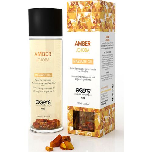 Masszázs Olaj Exsens Amber Jojoba 100 ml Kényeztető Élmény