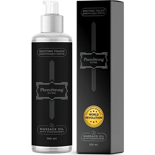 Masszázs Olaj Férfiaknak PHEROSTRONG 100 ML Pheromonokkal
