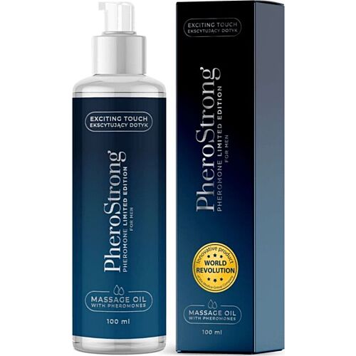 Masszázs Olaj PHEROSTRONG 100 ML Pheromonokkal