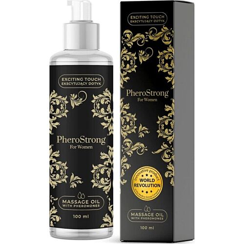 Masszázsolaj PHEROSTRONG 100 ML Pheromonokkal