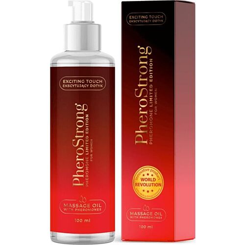 Masszázs Olaj PHEROSTRONG 100 ML Pheromonokkal