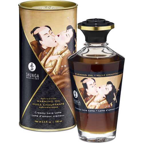 Masszázs olaj Shunga Creamy Love Latte 100 ml