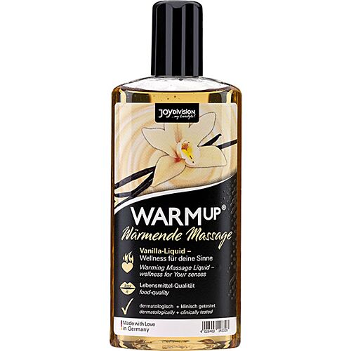 Masszázs Olaj JOYDIVISION WARMUP - Vanília illat 150ml