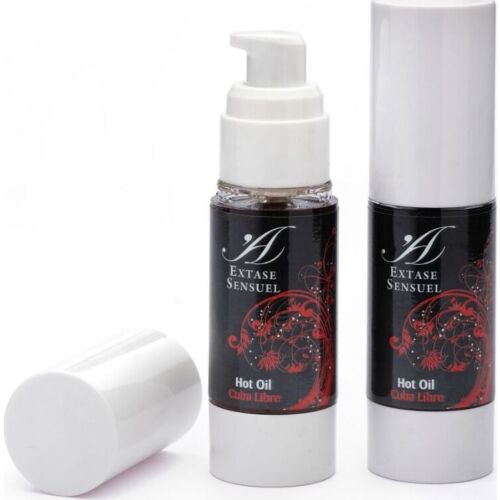 Masszázs olaj EXTASE SENSUAL CUBA FREE HEAT 30 ml