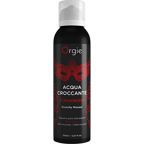 Szexjáték Orgie Acqua Crocante Strawberry frissítő ízben