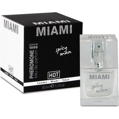 Feromonás parfüm HOT Miami Spicy Man 30 ml vonzalommal